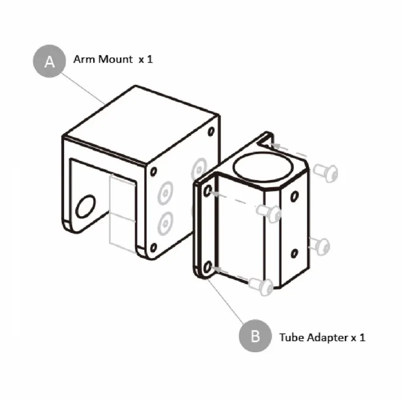 Mounting Arm Base (Base Only) Commander Vite