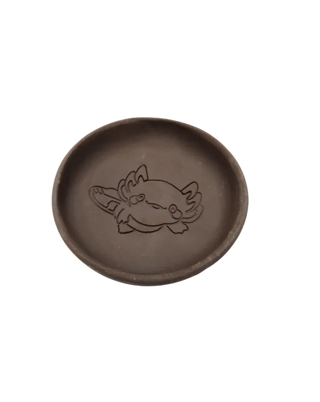 Commander Maintenant Aquakeramik – Coupelle de Nourrissage Axolotl – 14cm